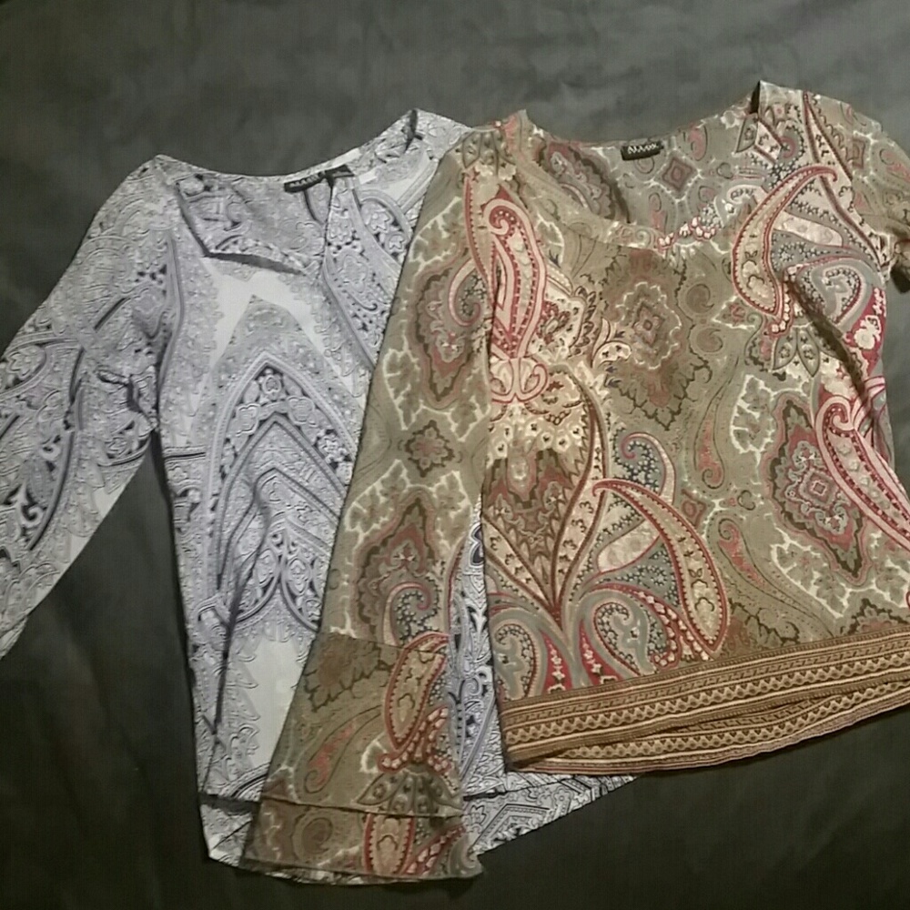 2 Alloy Blouses